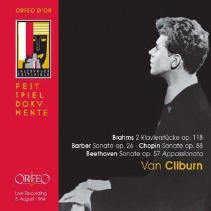 Van Cliburn - Barber Beethoven Brahms Chopin  CD